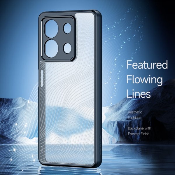Dux Ducis Xiaomi Redmi Note 13 5G Aimo Series -kuori, musta