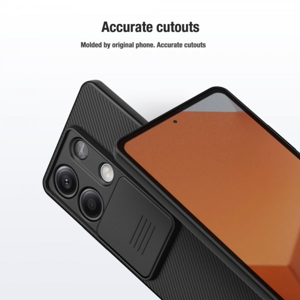 Nillkin Xiaomi Redmi Note 13 5G Kuori CamShield Musta