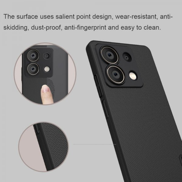 Nillkin Xiaomi Redmi Note 13 5G Kuori Super Frosted Shield Sininen