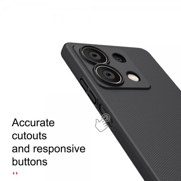 Nillkin Xiaomi Redmi Note 13 5G Kuori Super Frosted Shield Punainen