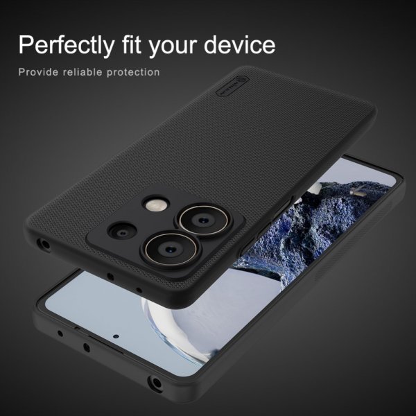 Nillkin Xiaomi Redmi Note 13 5G Kuori Super Frosted Shield Valkoinen