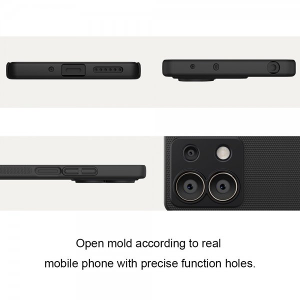 Nillkin Xiaomi Redmi Note 13 5G Kuori Super Frosted Shield Valkoinen
