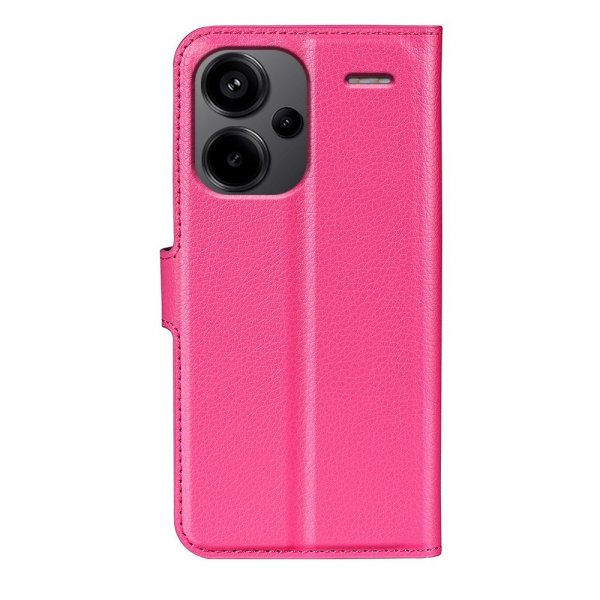 Xiaomi Redmi Note 13 Pro Plus 5G Litchi Magenta -suojakuori