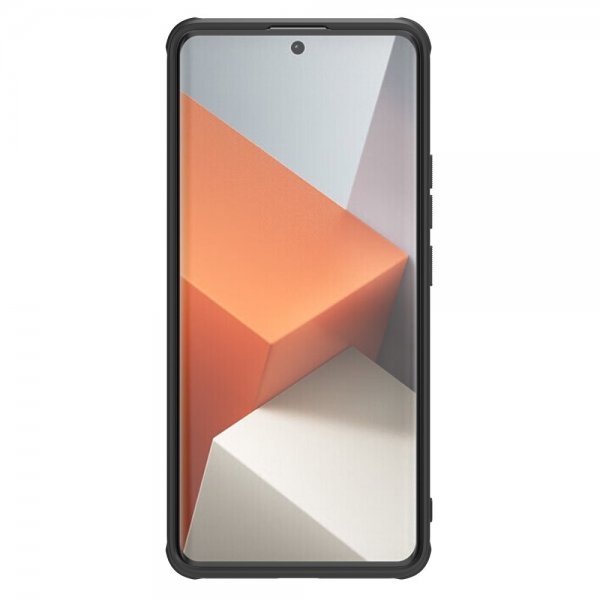Nillkin Xiaomi Redmi Note 13 Pro Plus 5G Kuori Super Frosted Shield Pro MagSafe Musta
