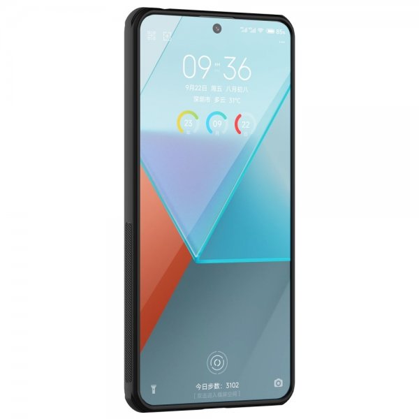Nillkin Xiaomi Redmi Note 13 Pro 5G Kuori Super Frosted Shield Pro MagSafe Musta