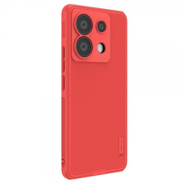 Nillkin Xiaomi Redmi Note 13 Pro 5G -suojakuori Super Frosted Shield Pro, punainen