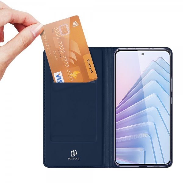 Dux Ducis Xiaomi Redmi Note 14 5G Fodral Skin Pro Series Sininen