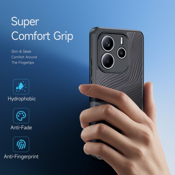 Dux Ducis Xiaomi Redmi Note 14 5G kuori Aimo Series Musta