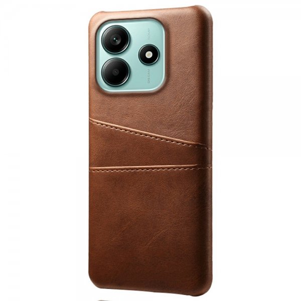 Xiaomi Redmi Note 14 5G Kuori kahdella korttipaikalla, tummanruskea
