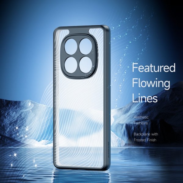 Dux Ducis Xiaomi Redmi Note 14 Pro 5G Suojakuori Aimo-sarja Musta