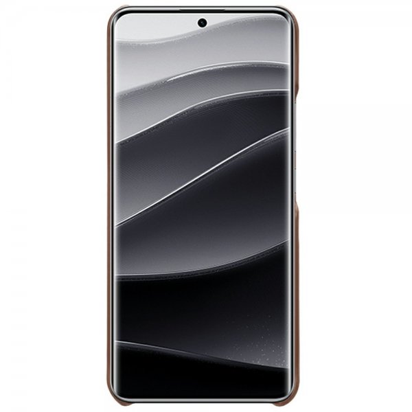 Xiaomi Redmi Note 14 Pro 5G Suojakuori kahdella korttipaikalla, tummanruskea
