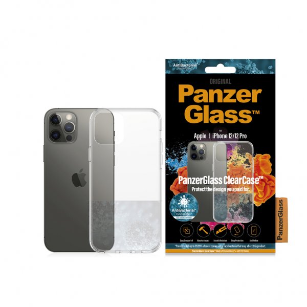 PanzerGlass iPhone 12/iPhone 12 Pro ClearCase -suojakuori