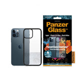 PanzerGlass iPhone 12 Pro Max ClearCase Black Edition -suojakuori