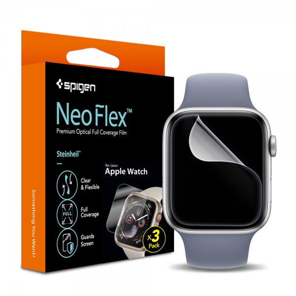 Spigen Apple Watch 40/41mm Näytönsuoja Neo Flex 3-pakkaus