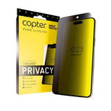 Copter iPhone 16 Pro Max -näytönsuoja Exoglass Flat Privacy