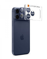 Spigen iPhone 17 Pro Max Kamerasuojalasi Glas.tR EZ Fit Optik Pro XL Sininen