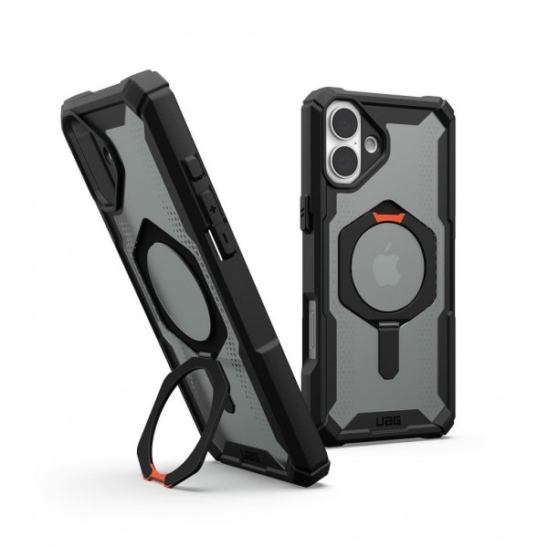 Urban Armor Gear (UAG) iPhone 16 Plus -suojakuori Plasma XTE MagSafe Musta Oranssi