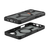 Urban Armor Gear (UAG) iPhone 16 Plus -suojakuori Plasma XTE MagSafe Musta Oranssi