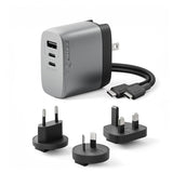 ALOGIC Laturi Rapid Power 67W Multi-Country Travel GaN -laturi