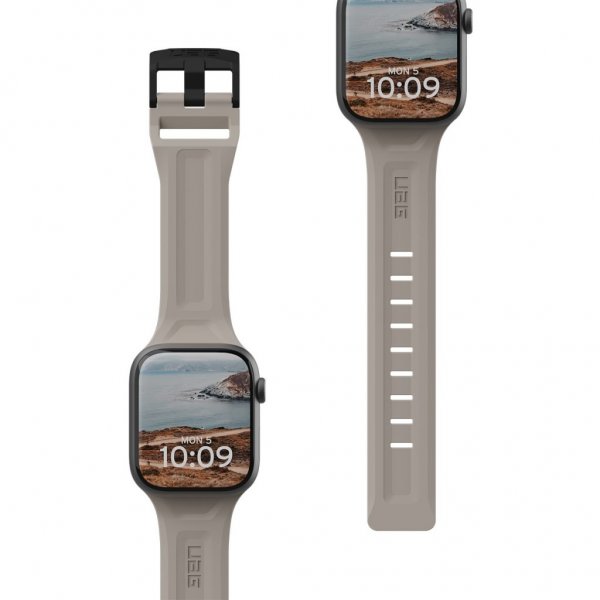Urban Armor Gear (UAG) Apple Watch 44/45/46mm/Apple Watch Ultra -ranneke Scout Titanium