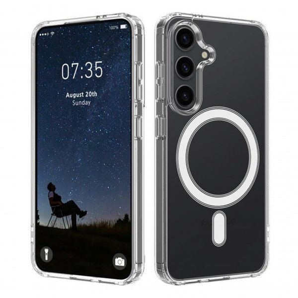 Samsung Galaxy A57 Kuori MagSafe Läpinäkyvä