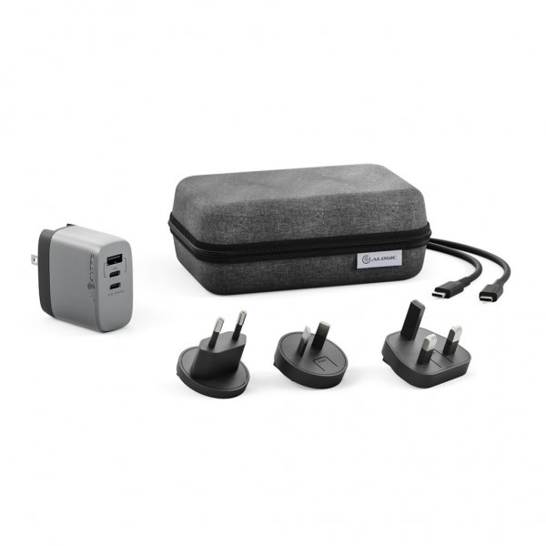 ALOGIC Laturi Rapid Power 67W Multi-Country Travel GaN -laturi