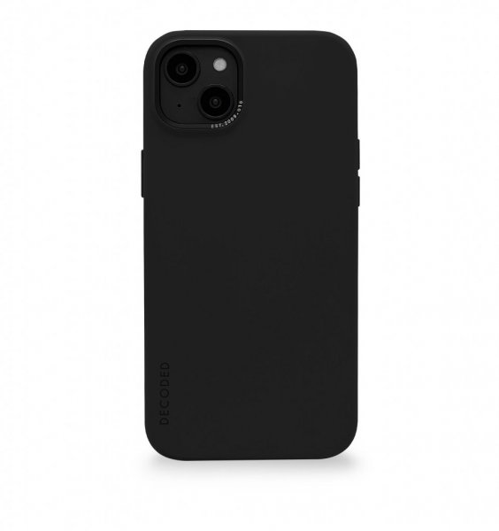 Decoded iPhone 14 Plus Silicone Backcover - Charcoal