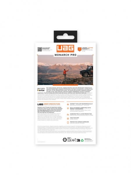 Urban Armor Gear (UAG) Samsung Galaxy S25 Ultra -suojakuori Monarch Pro Kevlar MagSafe Mallard