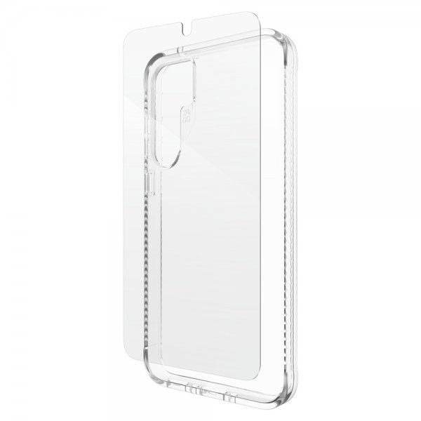 ZAGG Samsung Galaxy A35 -suojakuori ja näytönsuoja, Luxe & Glass 360 Protect Bundle