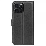 iPhone 16 Pro Kotelo Litsi Musta