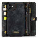 CaseMe iPhone 11 008 Series Irrotettava Kuori Harmaa