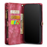 CaseMe iPhone 11 008 -sarja irrotettava kuori, punainen