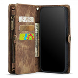 CaseMe iPhone 11 008 Series Irrotettava Kuori Ruskea