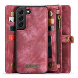 CaseMe Samsung Galaxy S21 008 Series Irrotettava kuori punainen