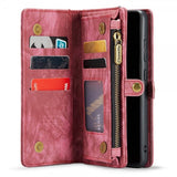 CaseMe Samsung Galaxy S21 008 Series Irrotettava kuori punainen