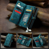 CaseMe Samsung Galaxy S21 008 Series Irrotettava kuori Petrol