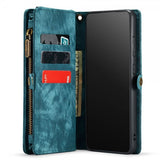 CaseMe Samsung Galaxy S21 008 Series Irrotettava kuori Petrol