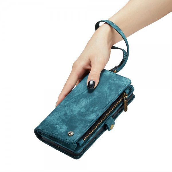 CaseMe Samsung Galaxy S21 008 Series Irrotettava kuori Petrol