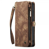 CaseMe Samsung Galaxy S21 008 Series Irrotettava Suojakuori Ruskea