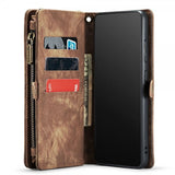 CaseMe Samsung Galaxy S21 008 Series Irrotettava Suojakuori Ruskea