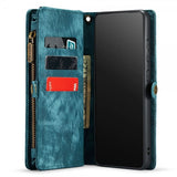 CaseMe Samsung Galaxy A52/A52s 5G 008 Series irrotettava kuori, Petrol