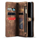 CaseMe Samsung Galaxy S21 FE 008 Series Irrotettava Kuori Ruskea