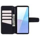 Nordic Covers Sony Xperia 10 VI Kotelo Essential Leather Raven Black
