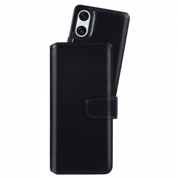 Nordic Covers Sony Xperia 10 VI -kotelo MagLeather Raven Black