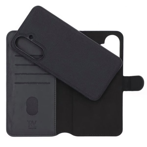Rvelon Samsung Galaxy A56 Kotelo Magneettinen Irrotettava Kuori Musta
