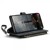 CaseMe Samsung Galaxy A55 -suojakotelo C30 Series, musta