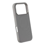 iPhone 17 Pro Silikonkuori MagSafe Vaaleanharmaa