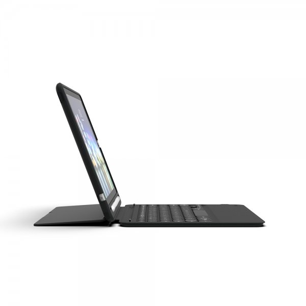 ZAGG iPad 10.2 -kotelo näppäimistöllä Slim Book Go Nordic, musta