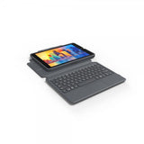 ZAGG iPad 10.2 -suojakuori näppäimistöllä, Pro Keys with Trackpad, pohjoismainen, musta/harmaa