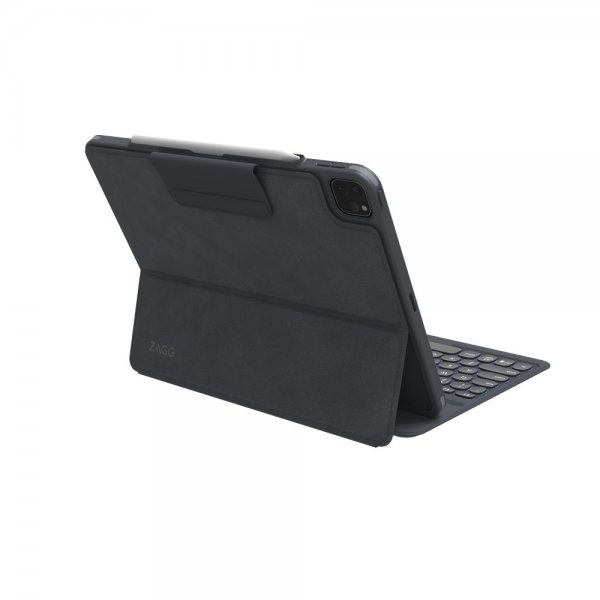 ZAGG iPad Pro 12.9 (4/5/6. sukupolvi) näppäimistöllinen suojakotelo Pro Keys Nordic Charcoal